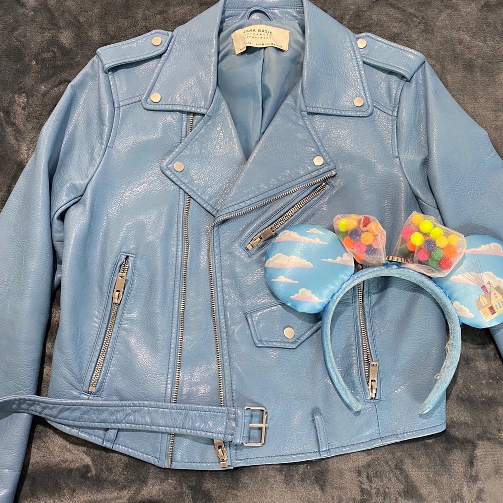 Zara leather jacket